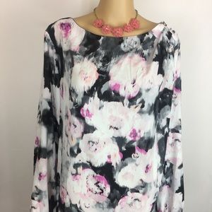 LIZ CLAIBORNE Long Sleeve Size 1X Blouse